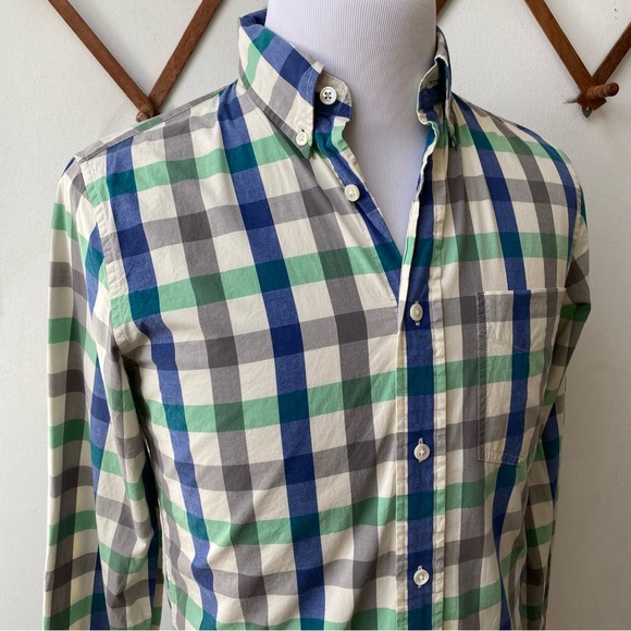 Jack Spade Colorful Checkered Button Down Shirt - Picture 10 of 16